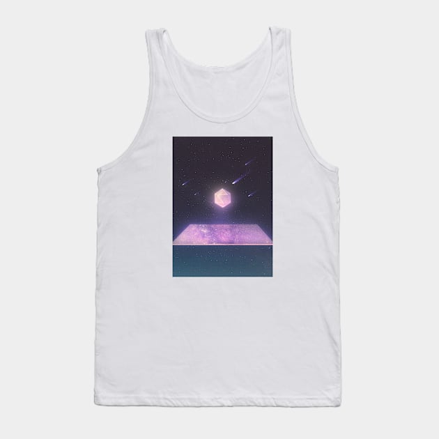 The Center of The Universe Tank Top by linearcollages